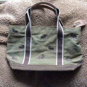 LL Bean Moose Handbag